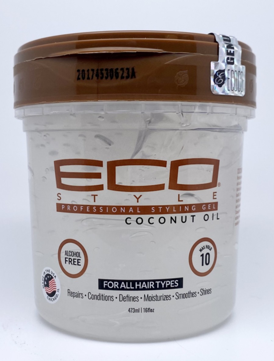 Hair Products Beautifeel | Eco Style Professional Styling Gel Coconut Oil 473Ml (16 Fl.Oz)