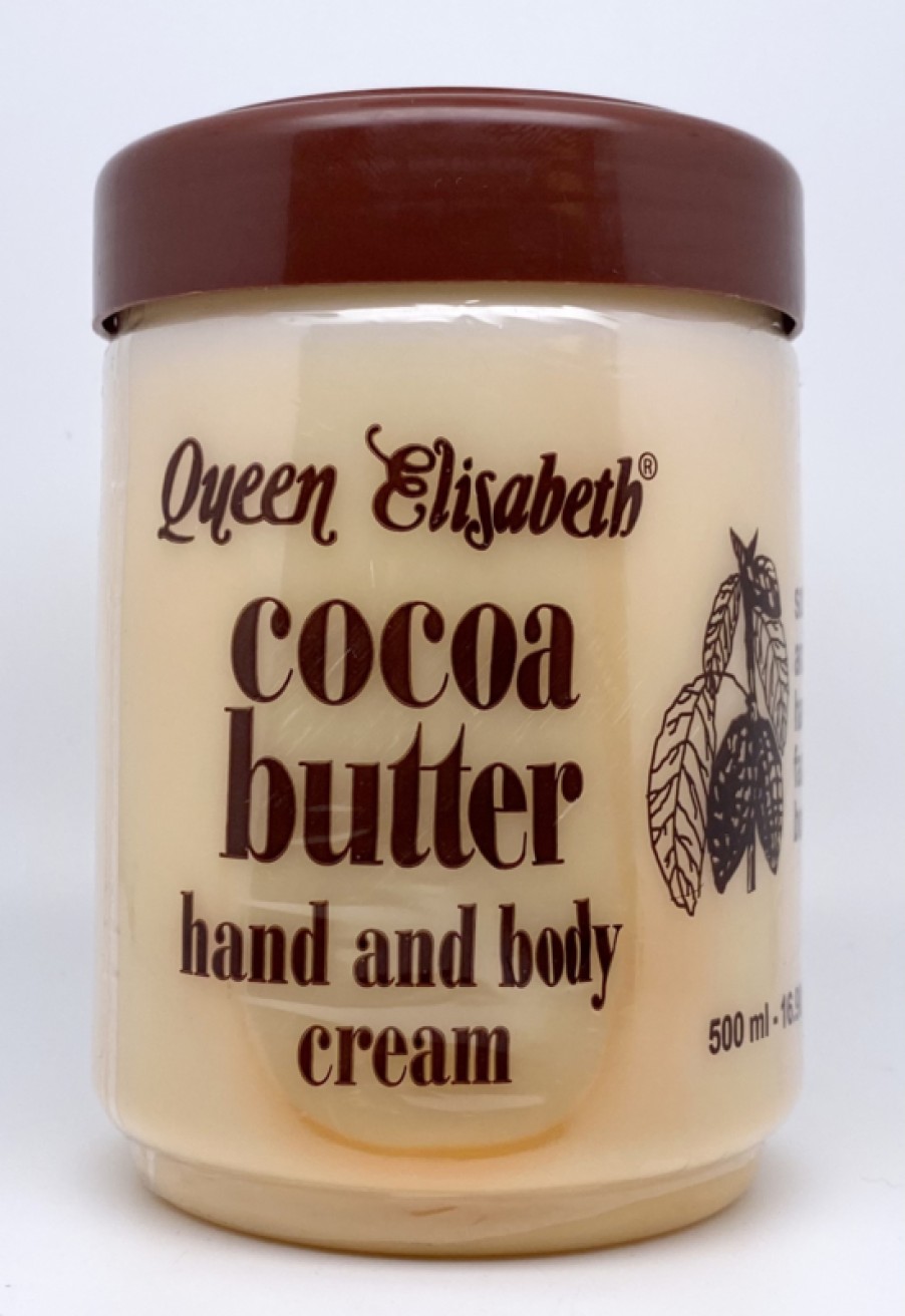 Skin Products Beautifeel | Queen Elisabeth Cocoa Butter Hand And Body Cream 500Ml (16.90 Fl.Oz)