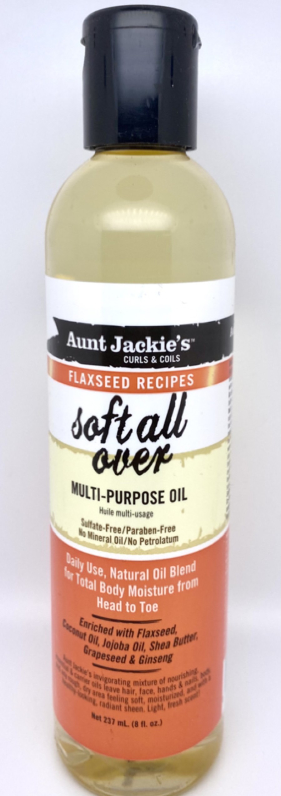 Hair Products Beautifeel | Aunt Jackie'S Soft All Over Multi Purpose Oil 237Ml (8 Fl.Oz)