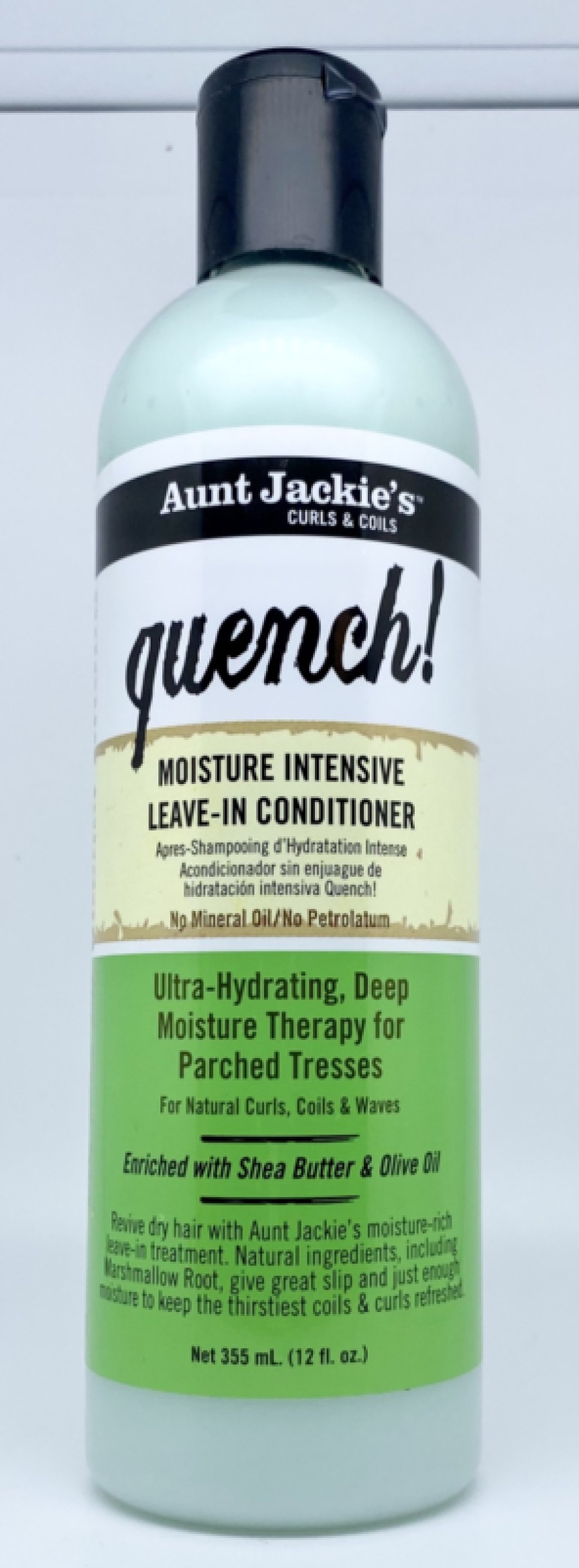 Hair Products Beautifeel | Aunt Jackie'S Quench Moisture Intensive Leave In Conditioner 355Ml (12 Fl.Oz)