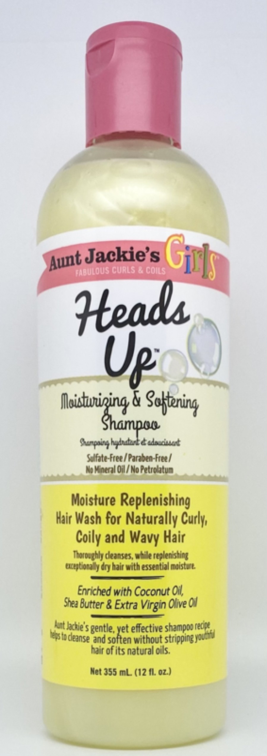 Products For Kids Beautifeel | Aunt Jackie'S Heads Up Moisturizing ' Softening Shampoo 355Ml (12 Fl.Oz)