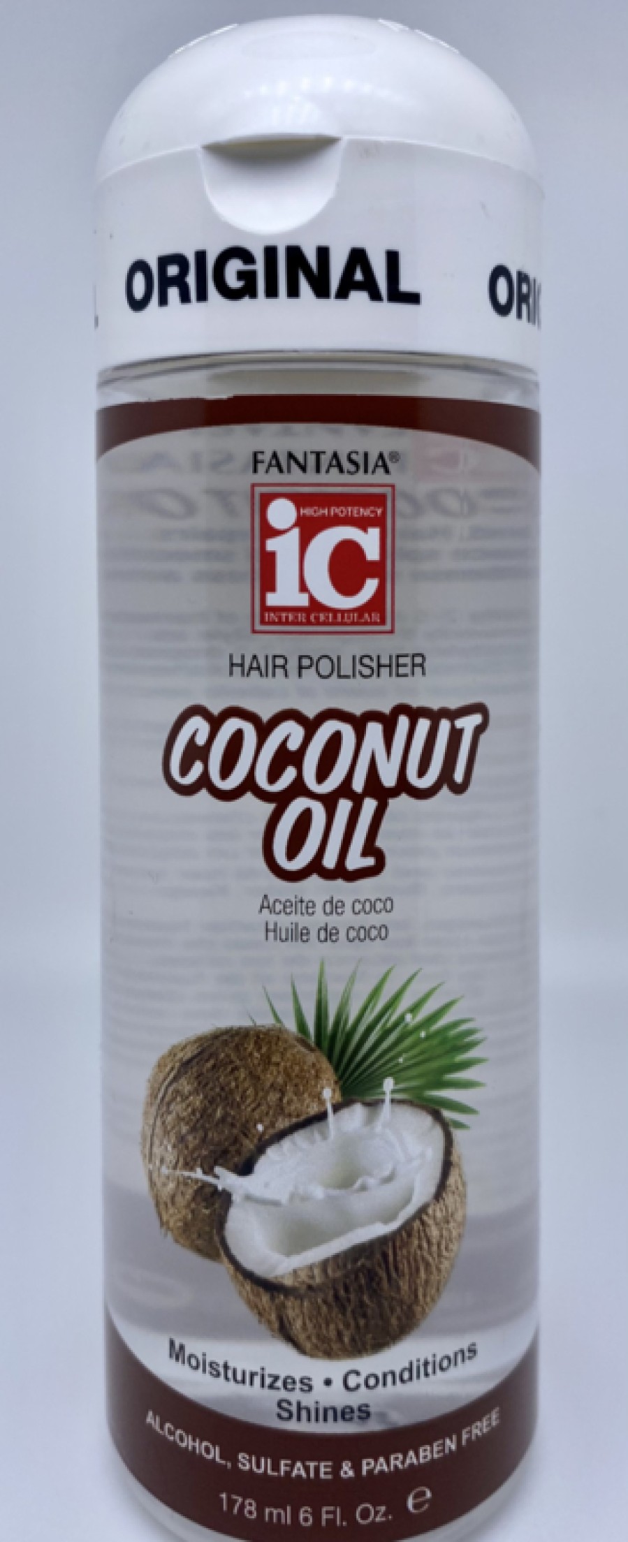 Hair Products Beautifeel | Fantasia Hair Polisher Coconut Oil 178Ml (6 Fl.Oz)